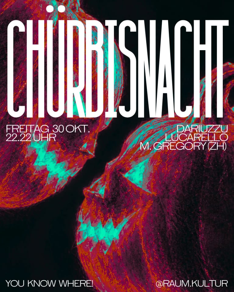 Flyer Chürbisnacht 2026