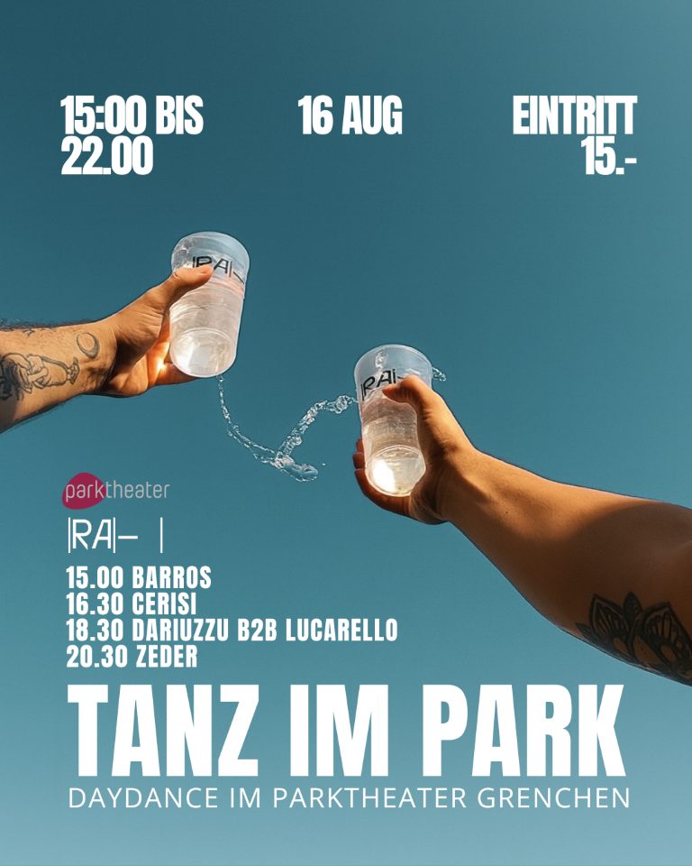 Flyer Tanz im Park